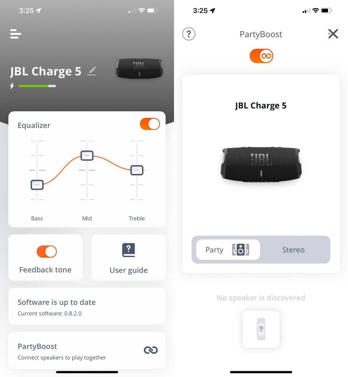 JBL Portable-app