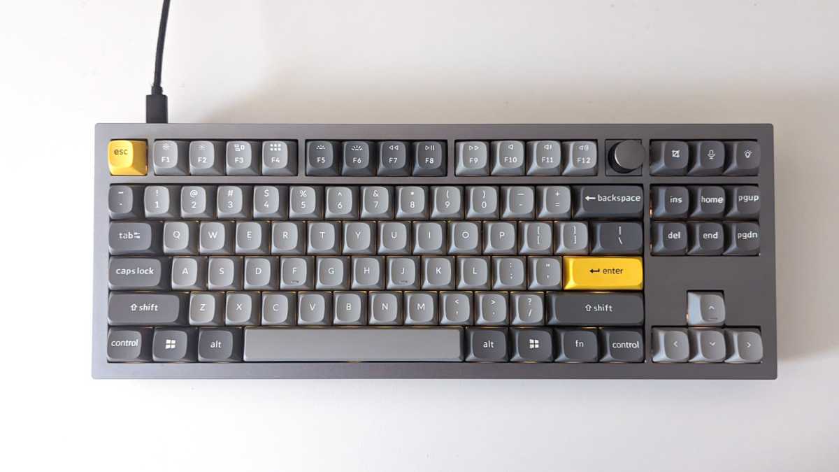 A shot of the Keychron Q3