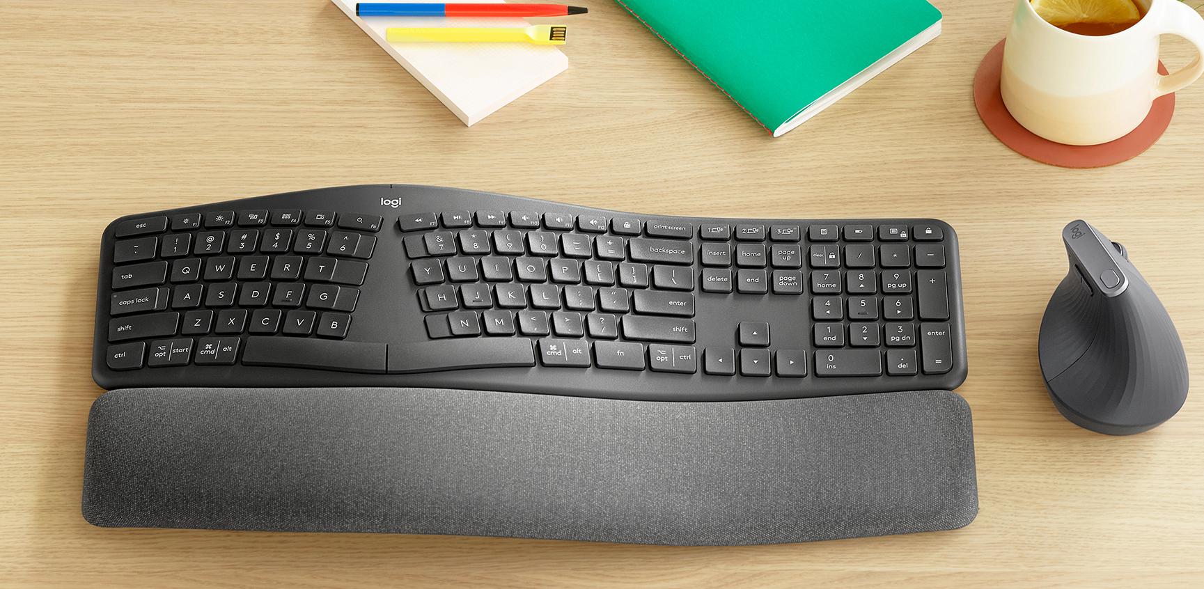 Logitech Ergo K860 - Best ergonomic keyboard