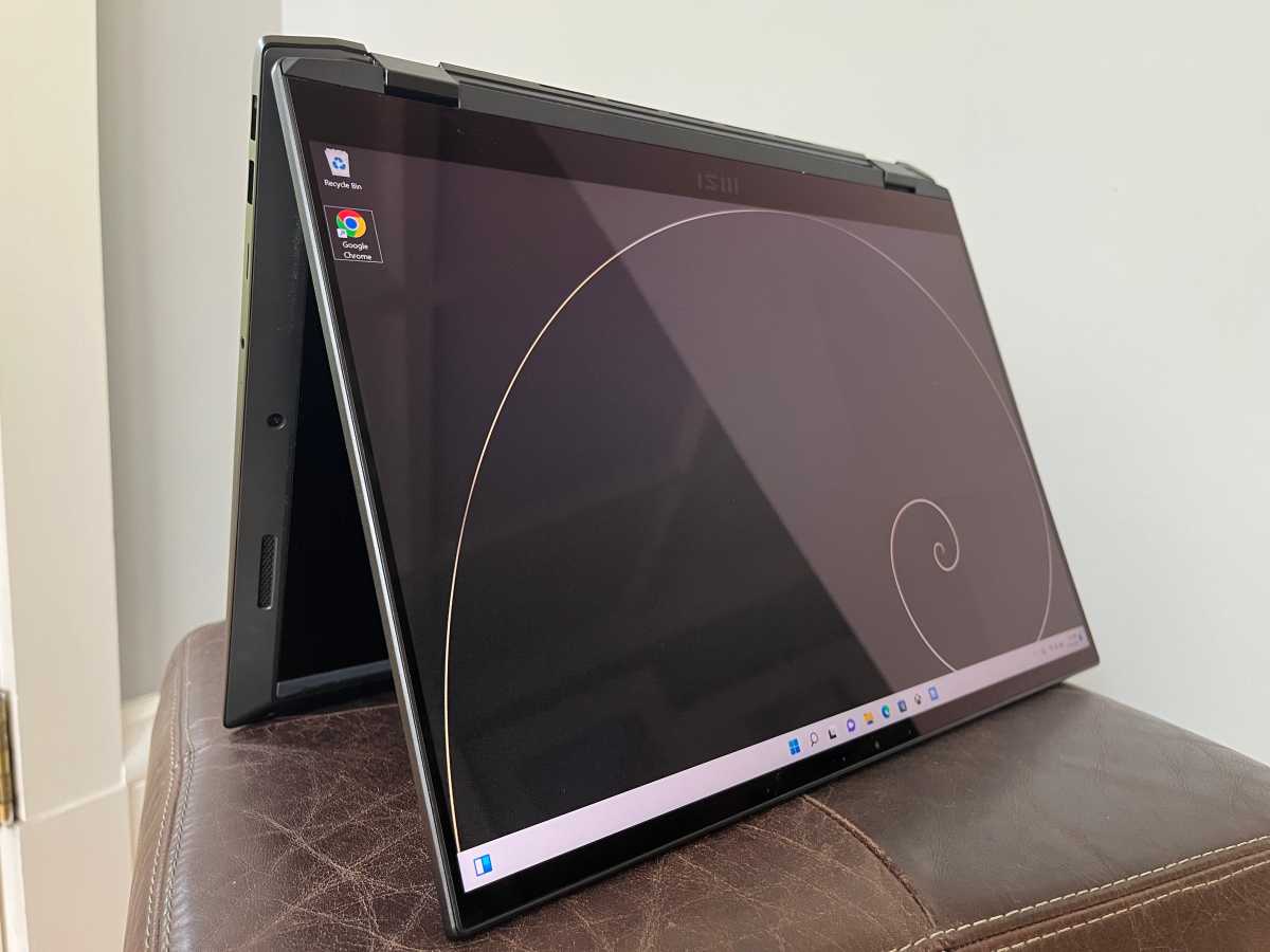 MSI Flip tablet mode