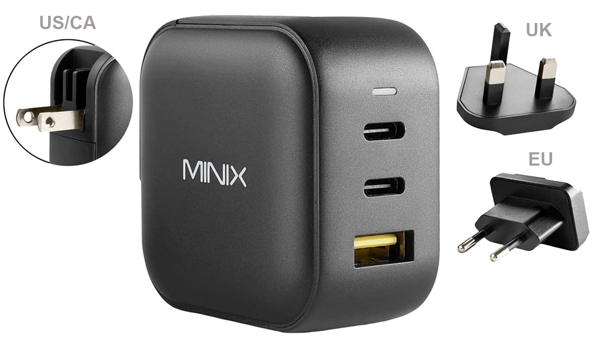 Minix 66W NEO P1 Turbo Wall Charger