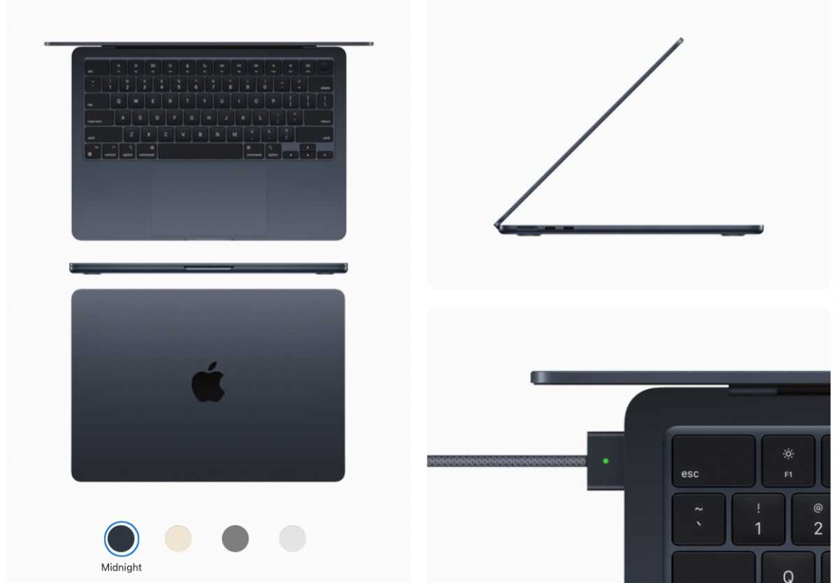 New MacBook Air colors