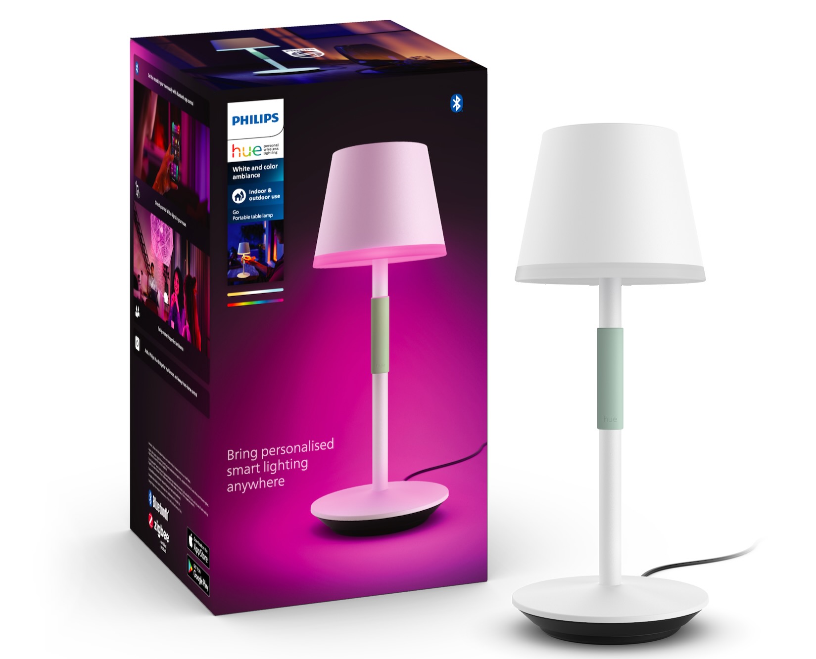 Philips Hue unwraps portable Go table lamp, revamped Tap switch | TechHive