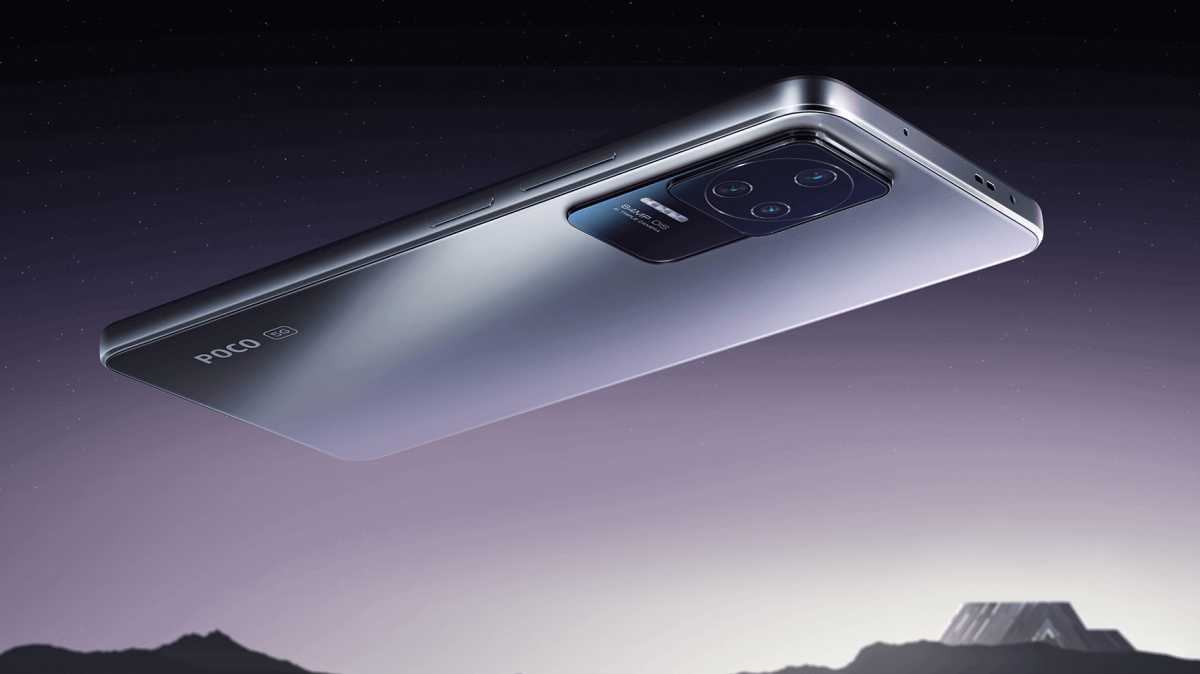 Poco F4 silver