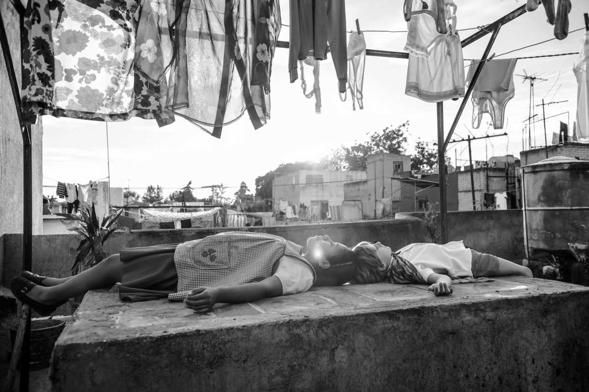 Roma Netflix film scene