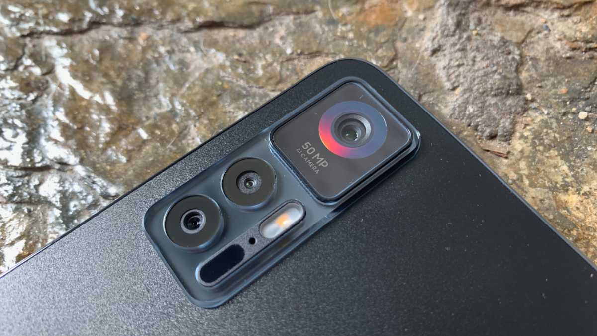 Rear cameras on the TCL 30+