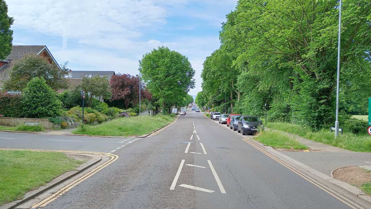 A view of a road