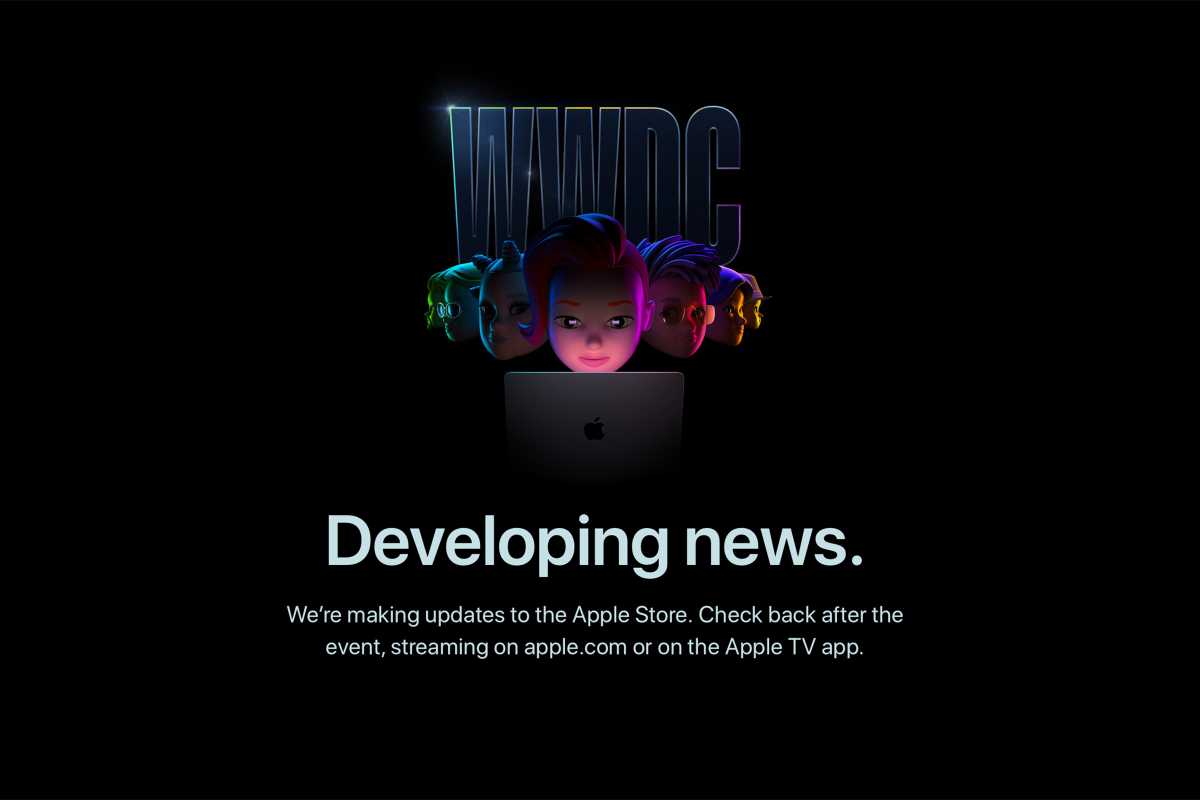Apple Store de WWDC caída