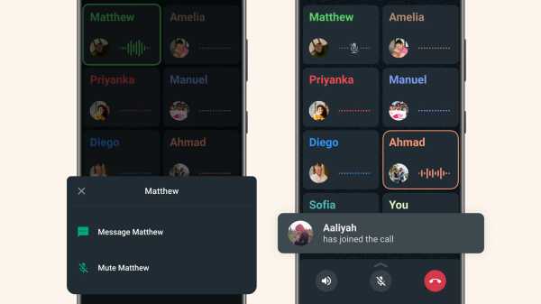 Image: New quality-of-life features make WhatsApp group voice calls better