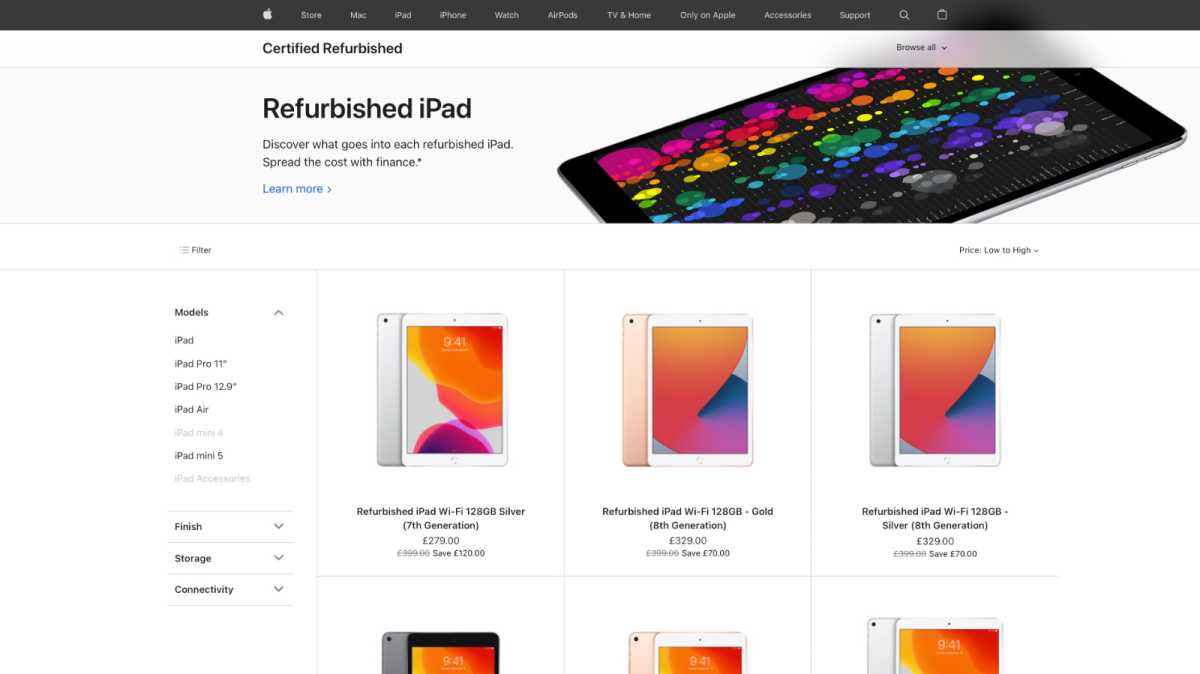 Apple Refurbished store