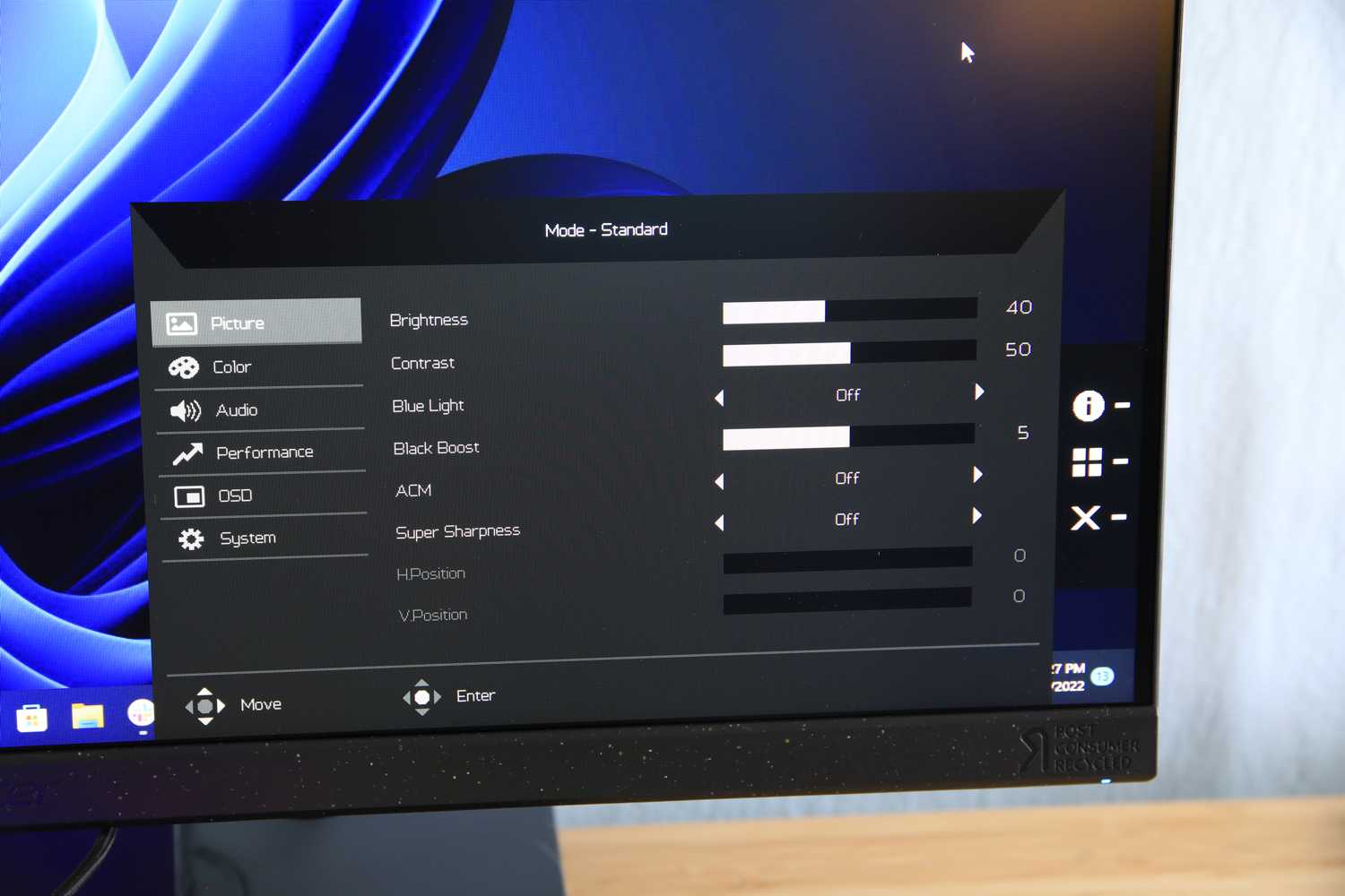 Image showcasing Acer Vero BR277 review: An eco-friendly monitor on a budget | PCWorld
