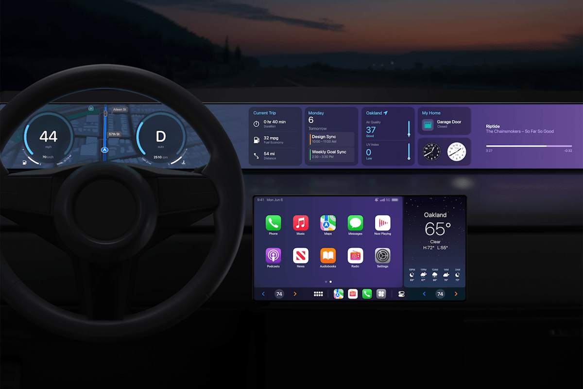 CarPlay nové generace 