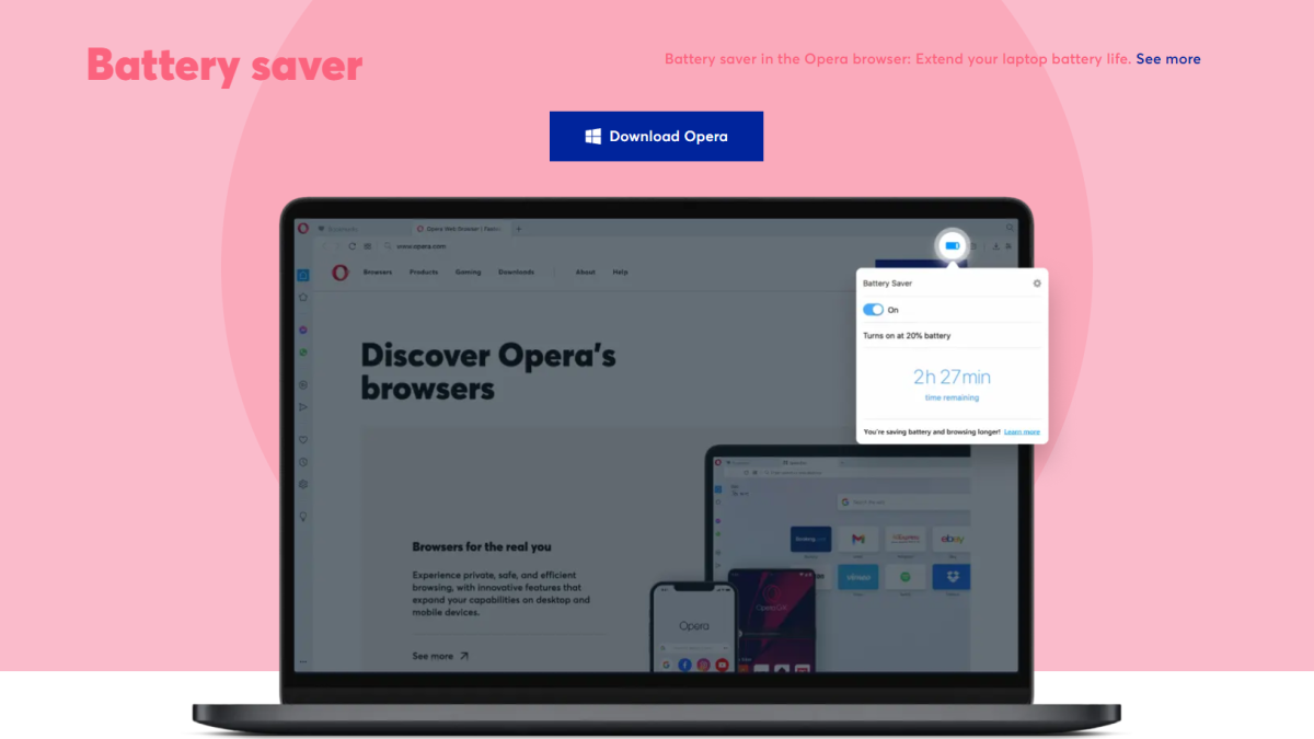 Download the Opera Browser for Computer, Phone, Tablet