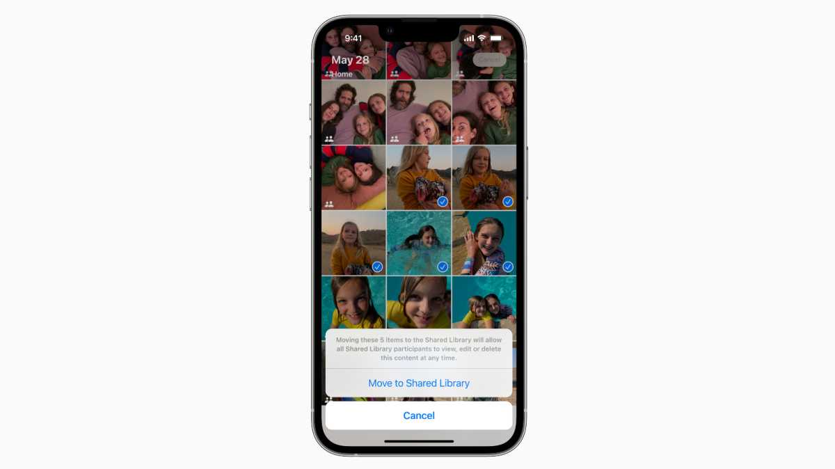 Shared Photos Library in iOS 16