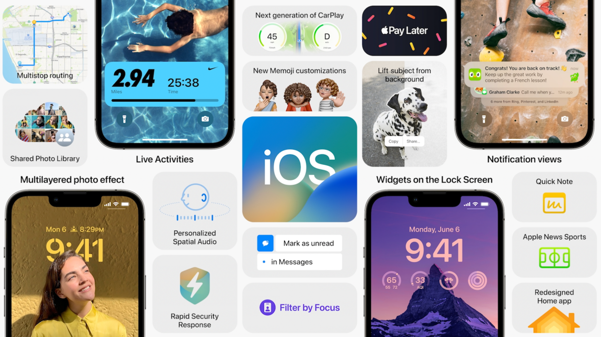 iOS 16 güncellemesinin öne çıkan özellikleri