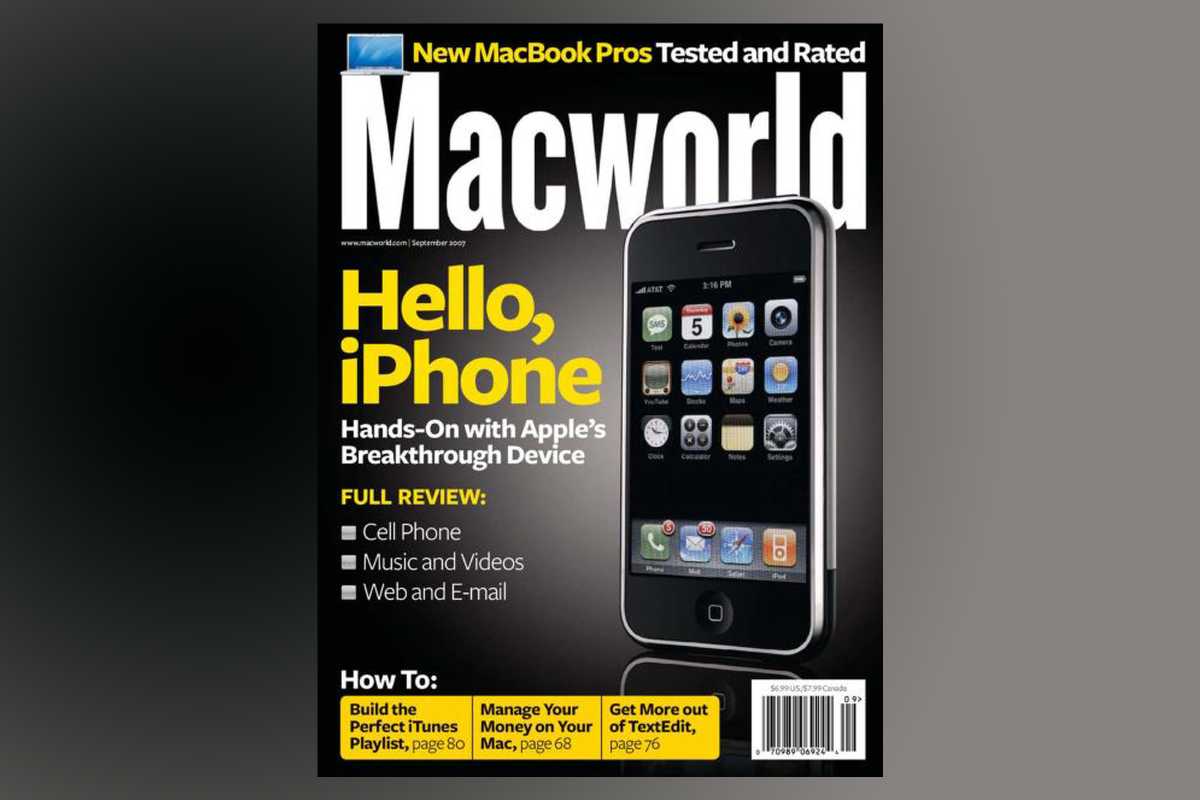 September 2007 Macworld magazine