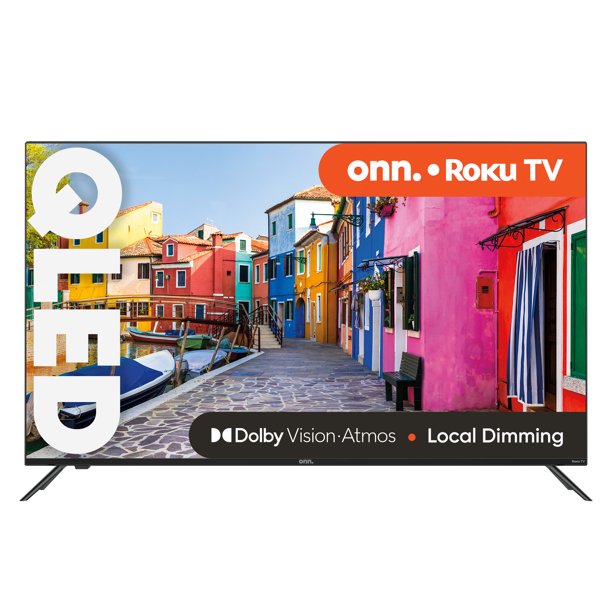onn. 50” QLED 4K UHD TV