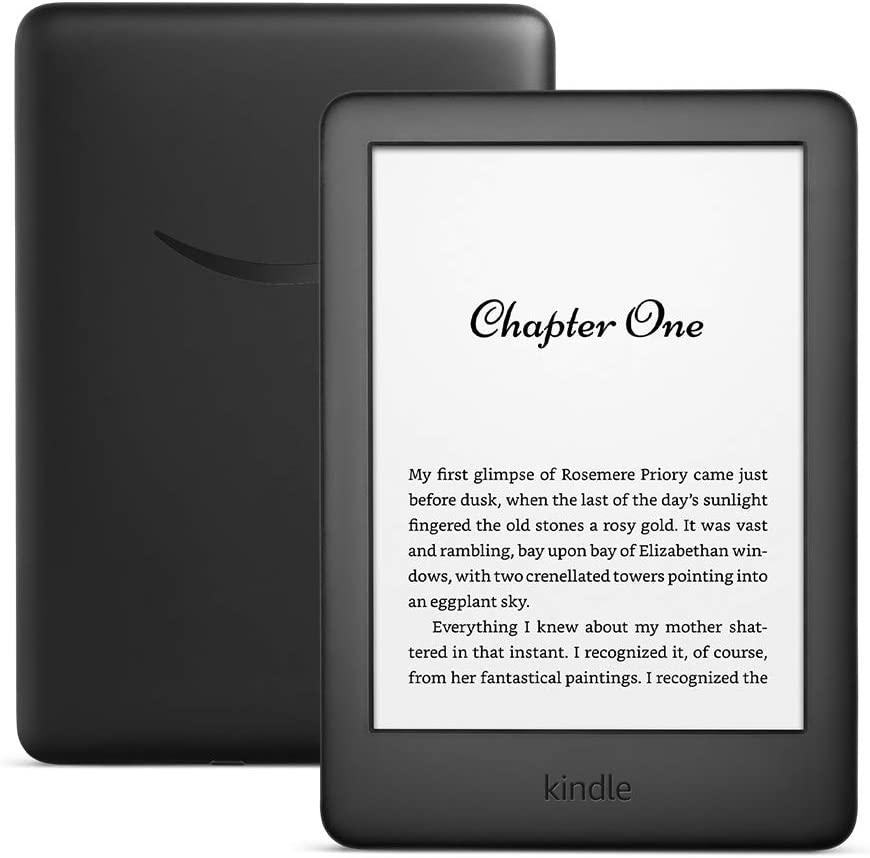 8GB Kindle in black, no ads model