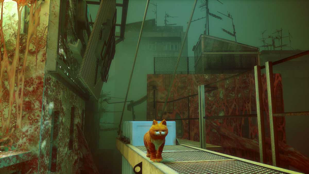 Stray screenshot Garfield mod