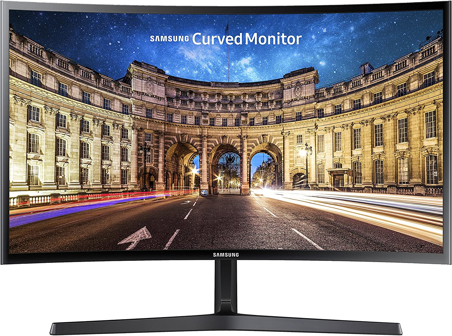 Samsung 27-inch curved LED monitor