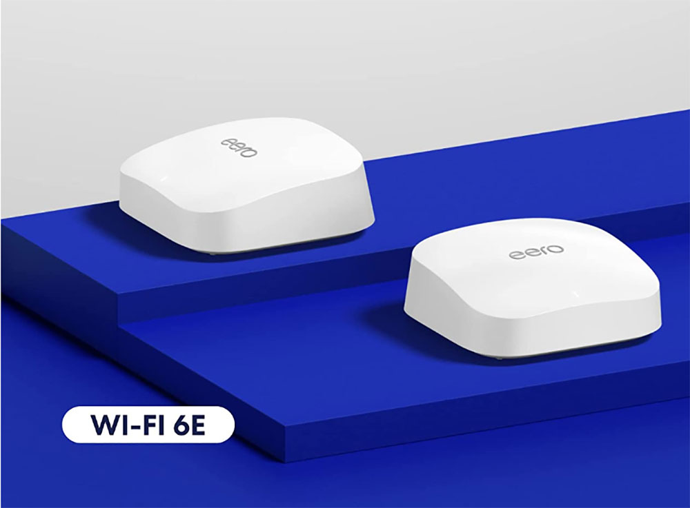 Amazon eero Pro 6E tri-band mesh Wi-Fi 6E system
