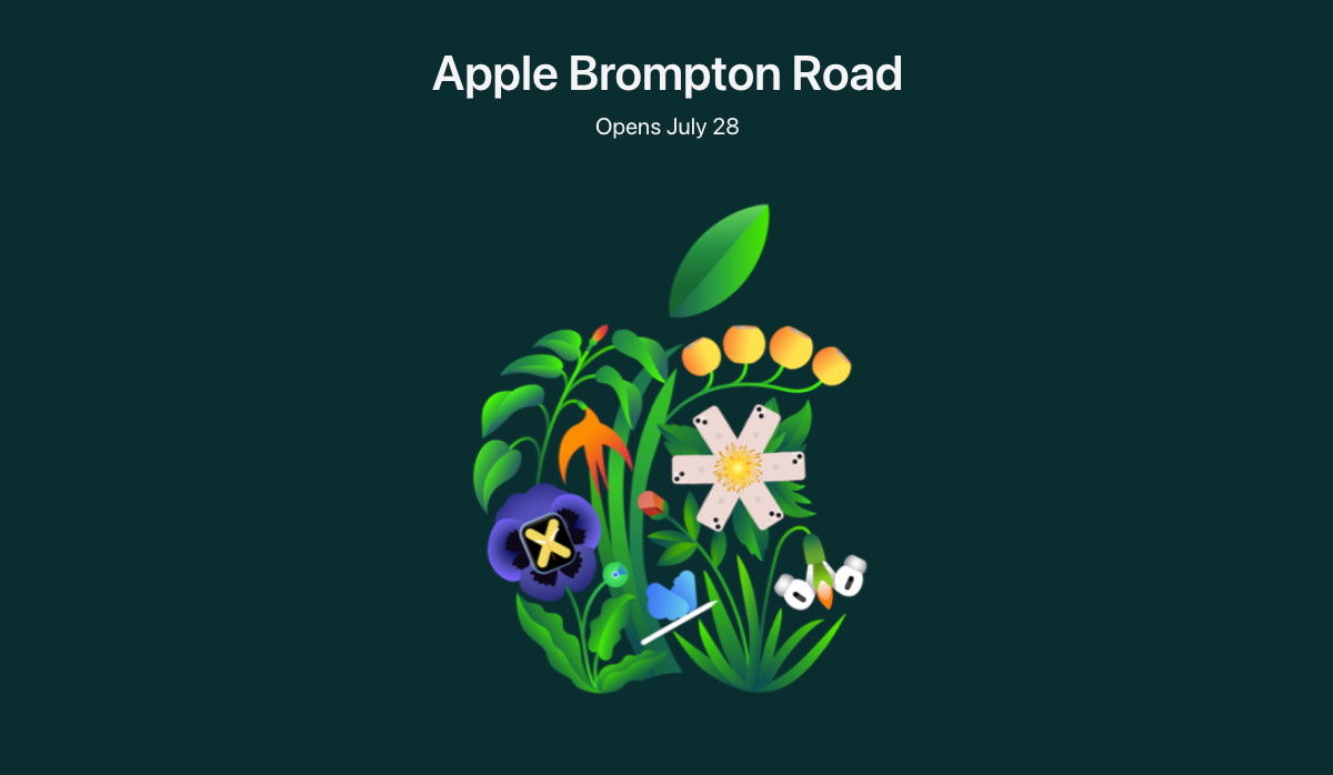 Apple Brompton Road wallpaper for iPad