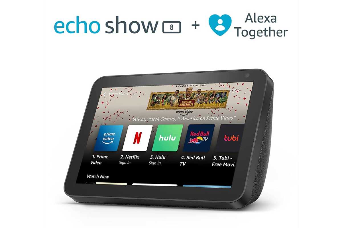 Amazon Echo Show 8 avec Alexa ensemble