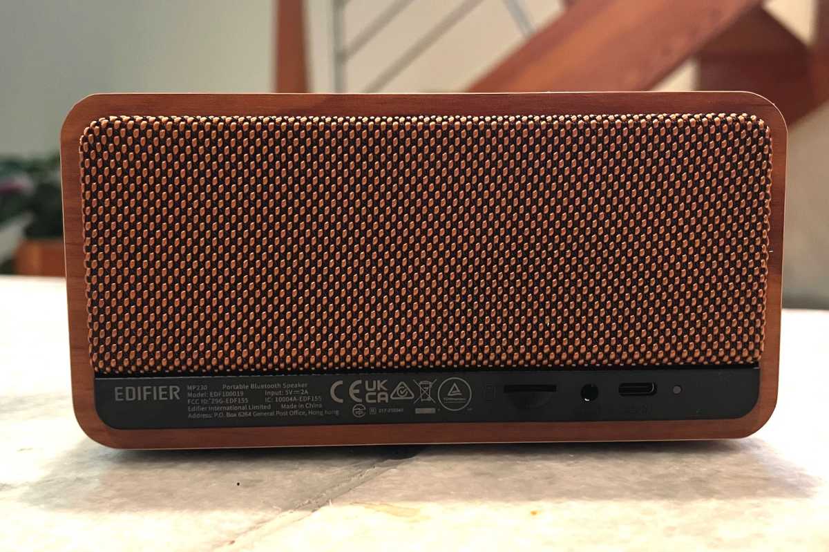 Edifier MP230 Bluetooth speaker review: Retro design, modern sound