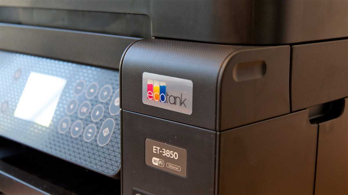 Epson EcoTank ET-3850 review: Cheap Ink Tank Printing - Tech Advisor