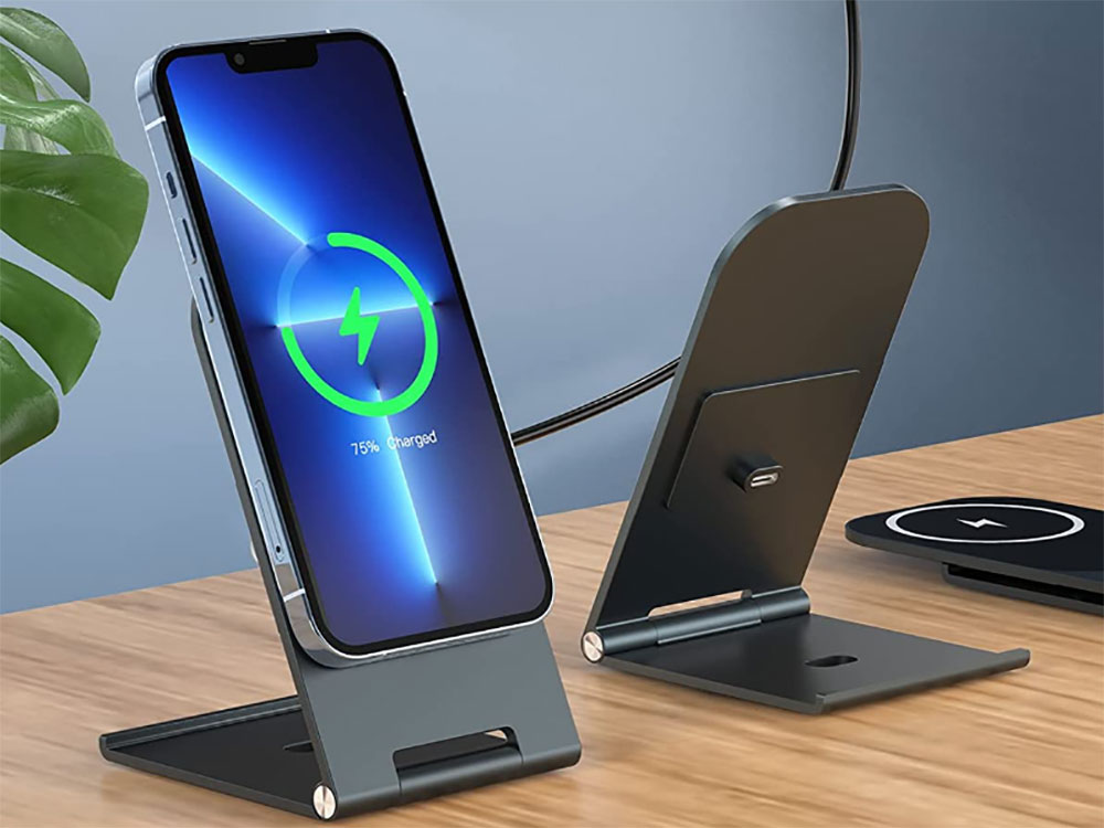 Feppo Magnetic Wireless Charger – Best foldable magnetic stand