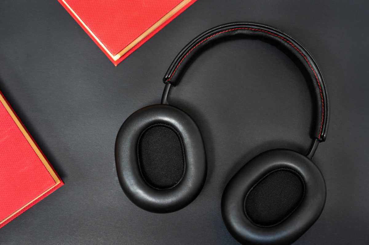 Interior of ear cups on Mark Levinson No. 5909