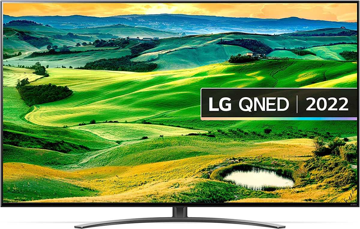 An LG QNED Mini LED TV