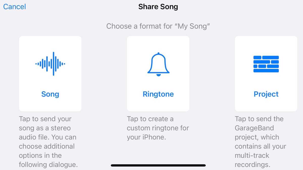 How to make an iPhone ringtone with GarageBand 13