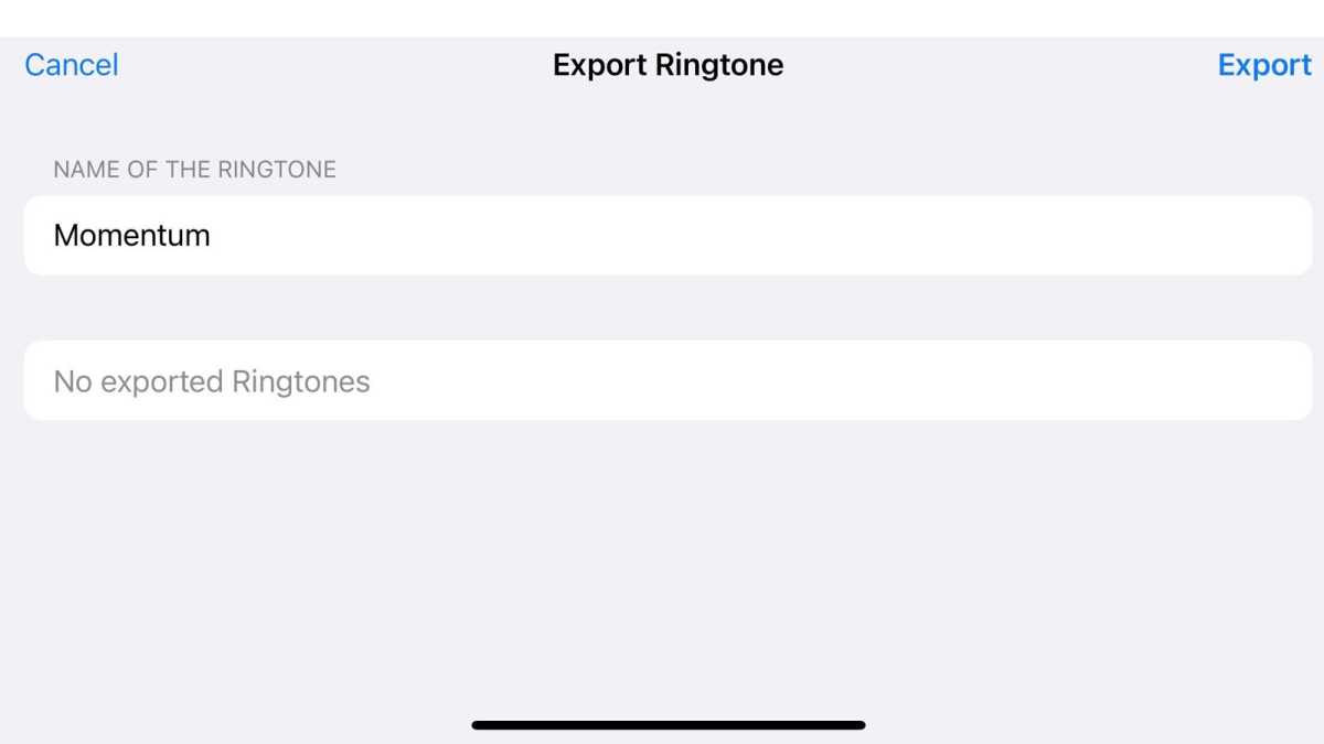 How to make an iPhone ringtone with GarageBand 14
