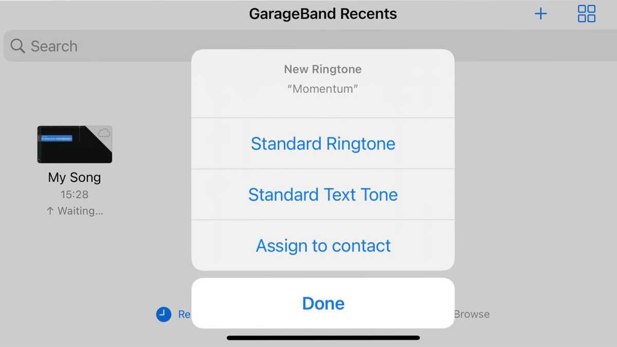 How to make an iPhone ringtone with GarageBand 16