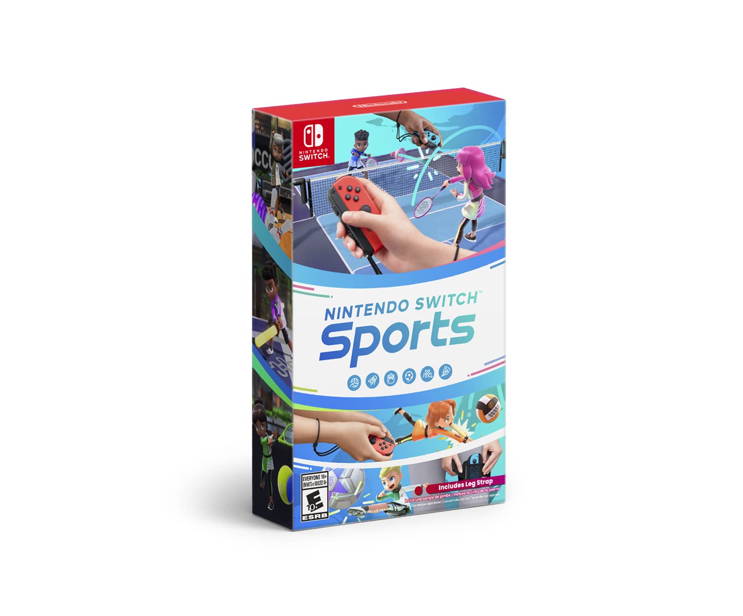 Nintendo Switch sports leg straps