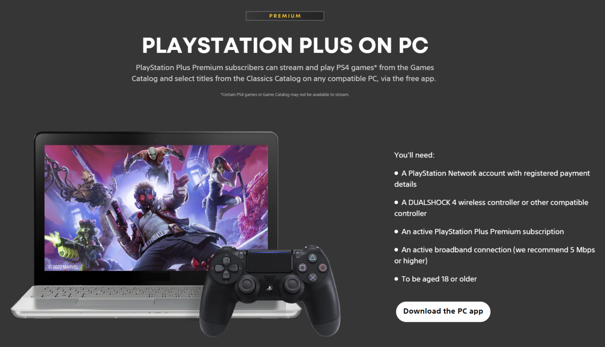 PlayStation Plus PC Not exactly a premium service | PCWorld