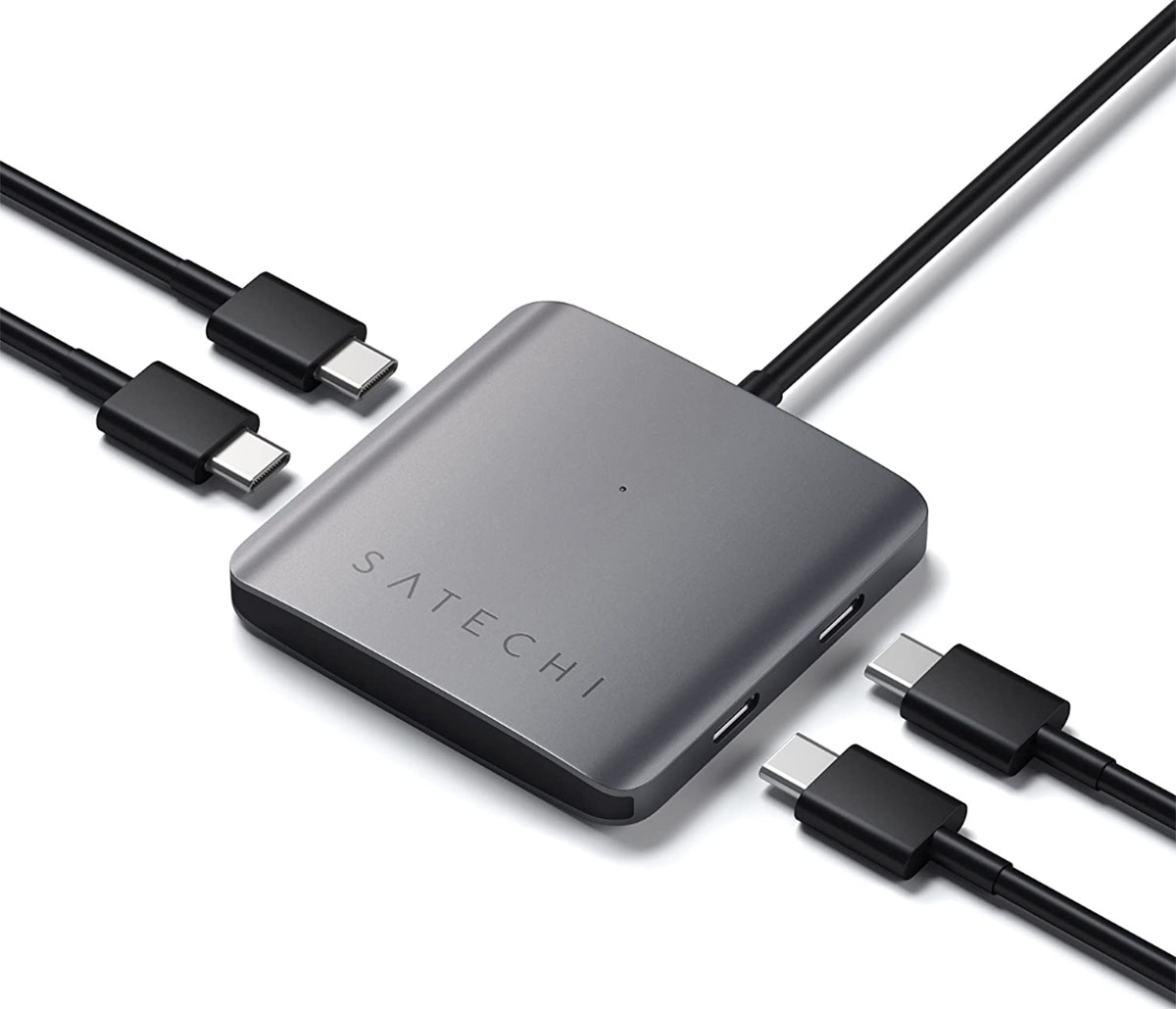 Satechi 4-Port USB-C Hub – Der beste Hub für mehrere USB-C-Anschlüsse