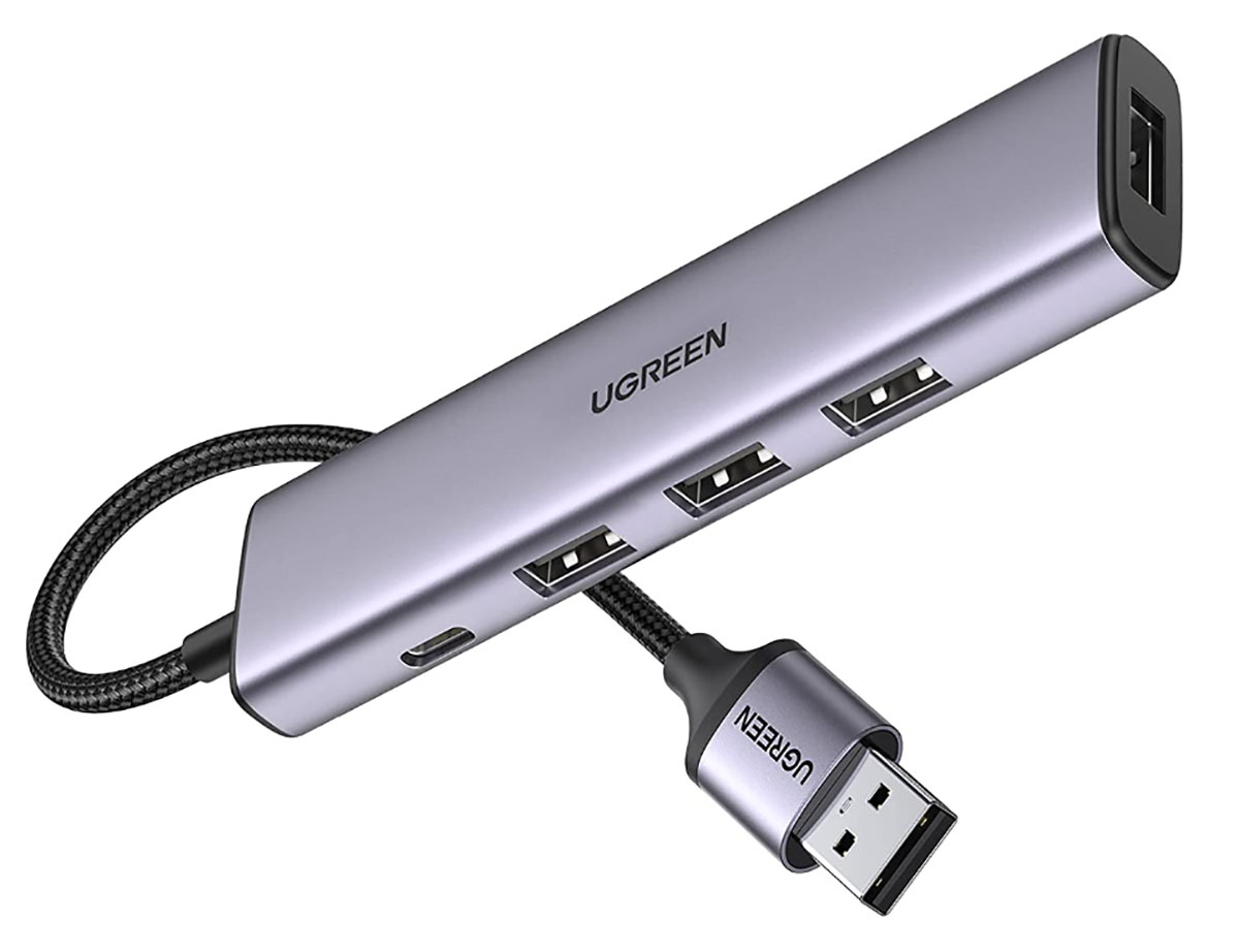 Ugreen 4-in-1 USB 3.0 Hub - Best hub for multiple USB-A ports