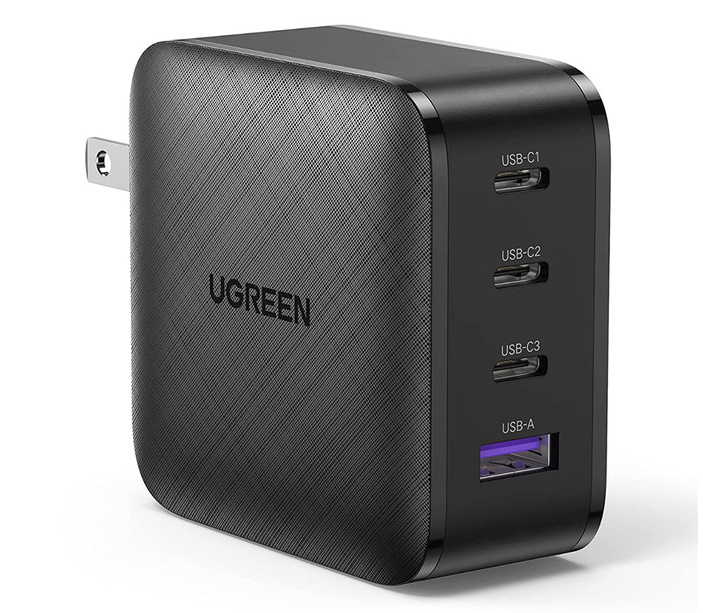 UGreen 65W 3C1A â Best 4-Port 65W USB-C wall charger