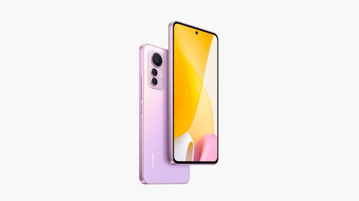 Xiaomi 12 Lite in pink