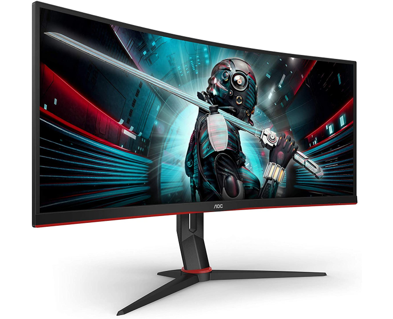 AOC 32in ultrawide QHD curved gaming monitor