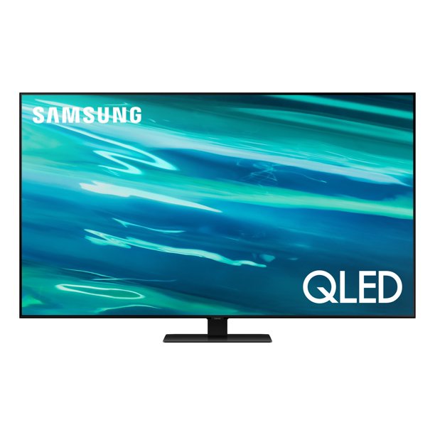 Téléviseur intelligent QLED 4K de 55 pouces de Samsung (QN55Q80)