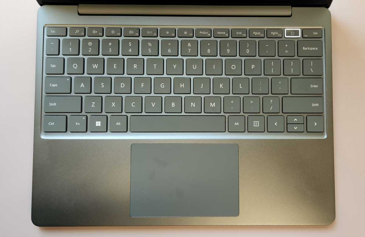 Microsoft Surface Laptop Go 2 teclado