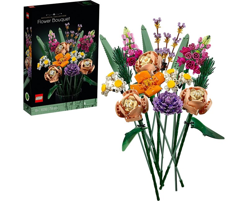 Lego flower bouquet set