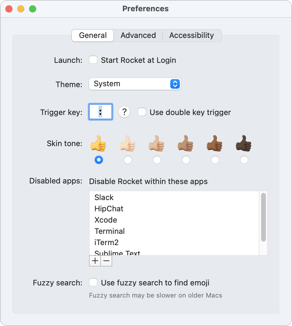 Revisión de Rocket: Ábrete camino a través de la dificultad de insertar emoji en una Mac