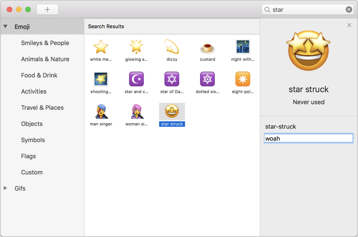 Revisión de Rocket: Ábrete camino a través de la dificultad de insertar emoji en una Mac