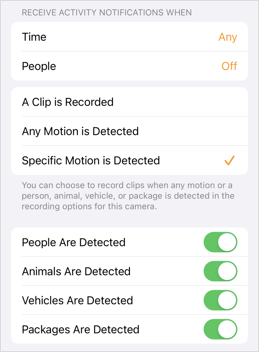 Apple'ın Ev uygulamasında güvenlik kamerası etkinlik bölgeleri nasıl kurulur?