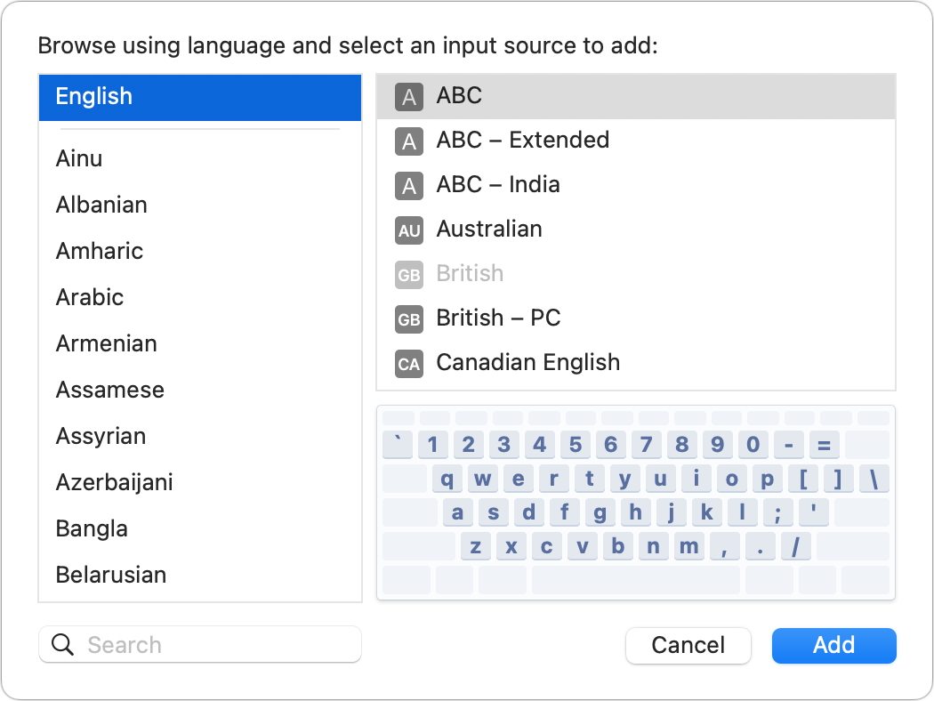 mac911 keyboard selector letters bordered