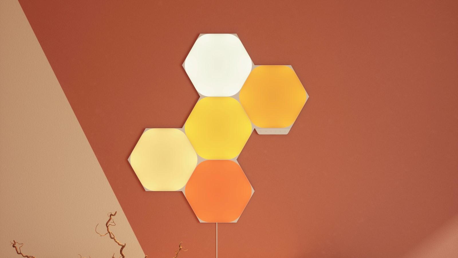 Nanoleaf Shapes - Build designs with hexagons or triangles